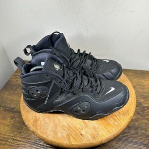 Nike Zoom Rookie Retro Triple Black Mens Size 10.5 Shoes BQ3379-002